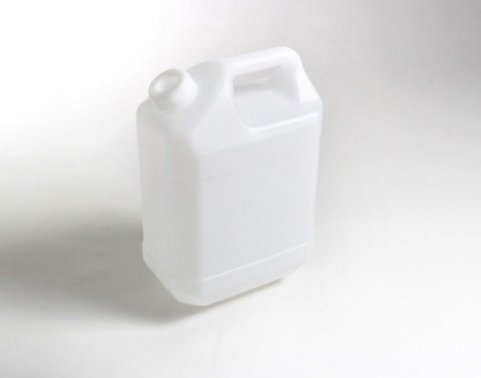 プラスチック容器4L角型斜め口